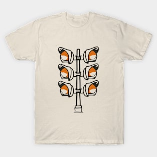 Line art of Traffic lights T-Shirt